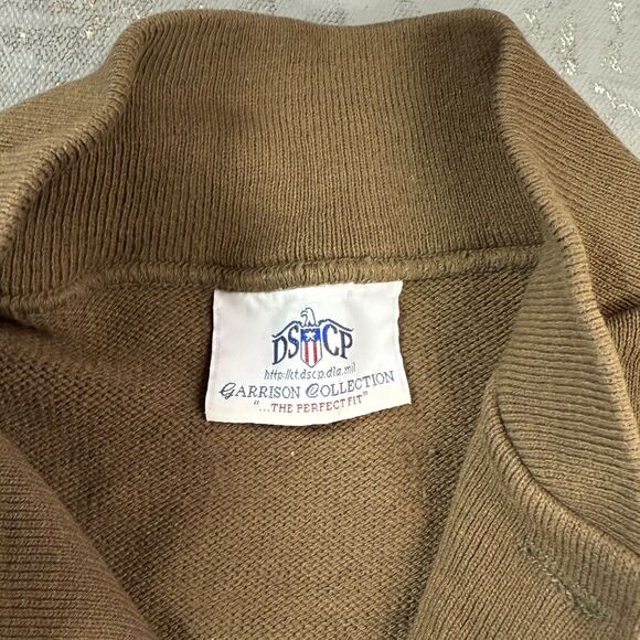 Vintage 1999 US Military Acrylic Knit Garrison Sweater Men's XL - Picture 3 of 4